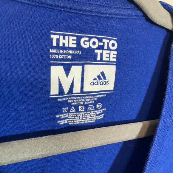 Golden State Warriors The Bay's Team Blue Tee Shirt Size Medium - Picture 5 of 5